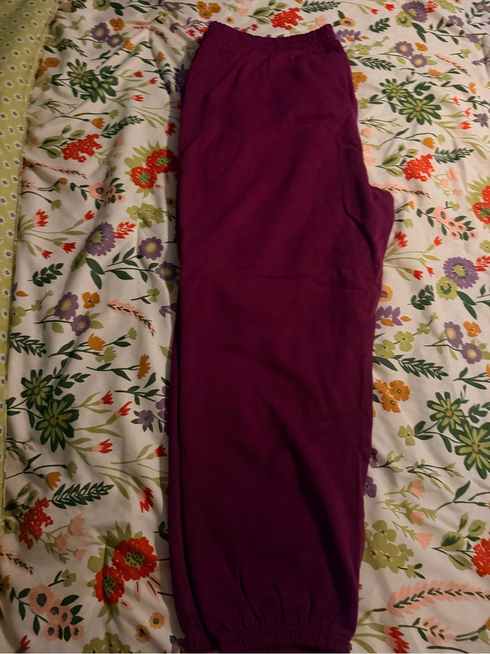 Old Navy Plum Fleece Joggers